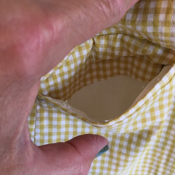 Sunset Rd Summer Blazer Golden Gingham S 8 - Picture 5 of 13